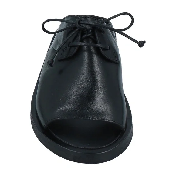 Marsell Sandello Scalzato Lace-Up Sandals in Black Calf Leather Size 38 - Picture 3 of 6